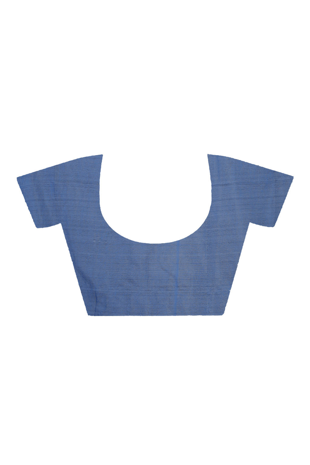 Blue Pure Cotton Tika Applique Saree (1243)